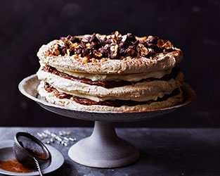 Hazelnut Coffee And Chocolate Meringue Recipe Waitrose